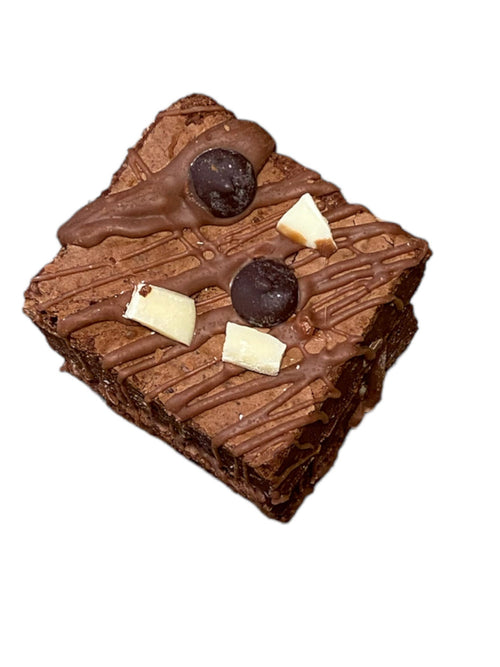 triple chocolate brownie / triple chocolate brownies / brownie met chocolade /  chocolade brownie